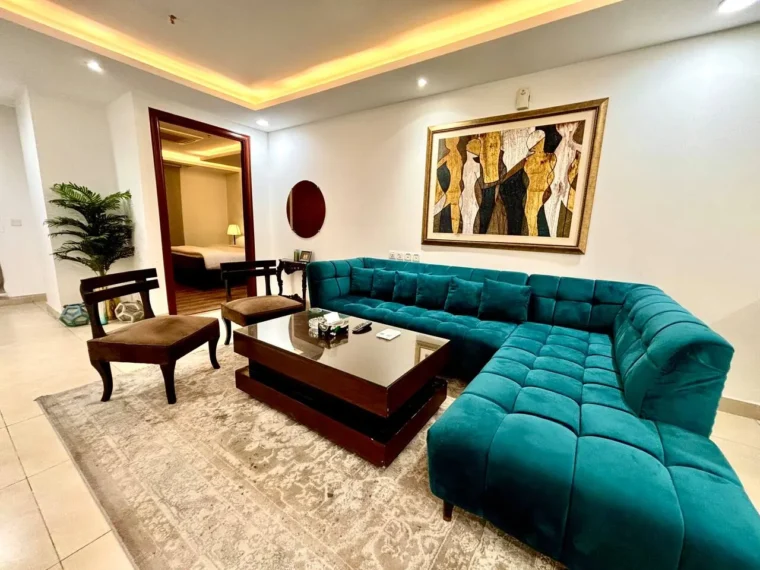 One bedroom at Sky Vista Residences