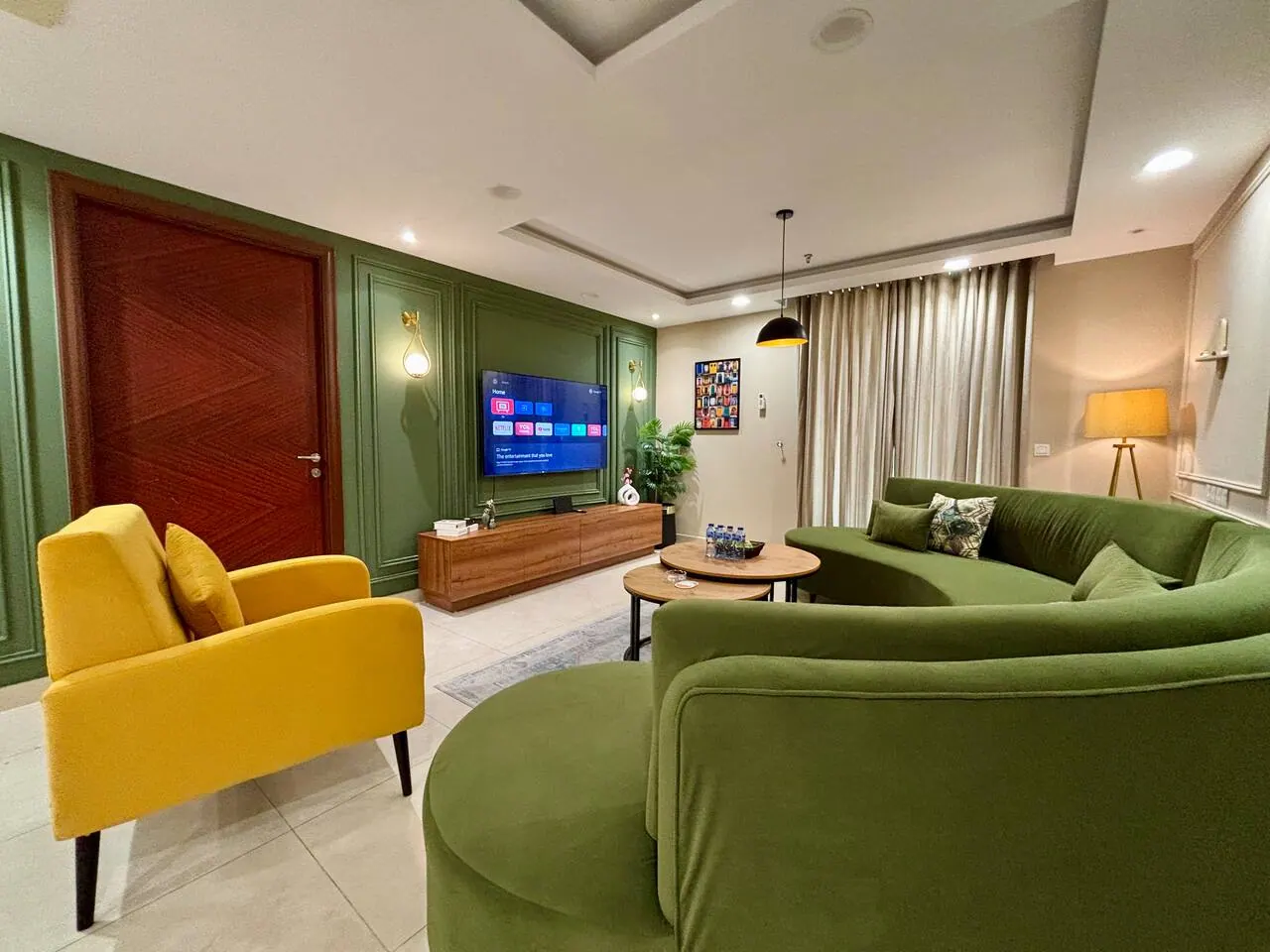 Sky Vista Residences apartment interior, DHA Lahore